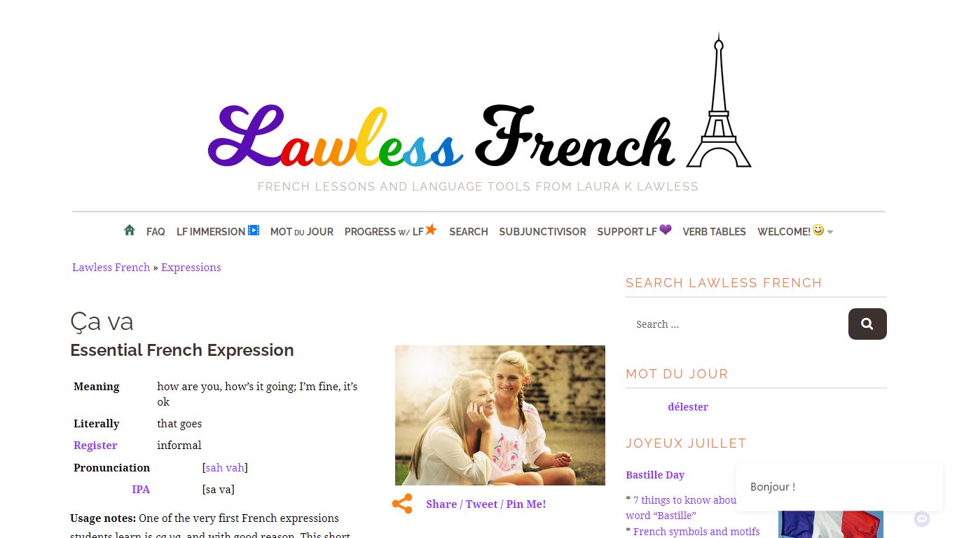 Ça va - Essential French Expression - Lawless French